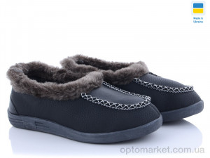 Купить Капці жіночі Каховка. Украіна бабуш. кожзам.01 чорний Vladimir чорний