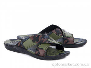 Купить Шльопанці чоловічі камуфляж тапок зеленый Selena