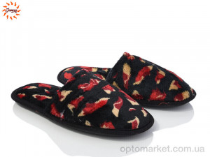 Купить Капці чоловічі Капці чорний-червоний Gurtee чорний