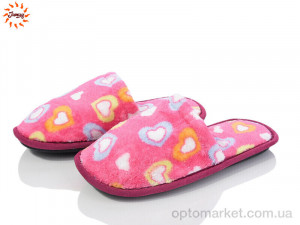 Купить Капці жіночі Капці жін серце кольор.-рожеві Jumay рожевий