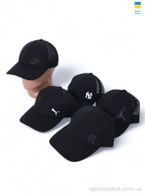Кепка чоловічі Кепка з сіткою та накатом 001-2 mix STARK мікс  оптом от Optomarket