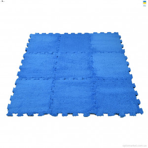 Килими Килимок пазл товщина 2 см (31x31см) 001-8 blue NOVA VIDNOVA синій  оптом от Optomarket