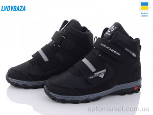 Купить Черевики дитячі Kindzer 2024 чорний Kindzer чорний