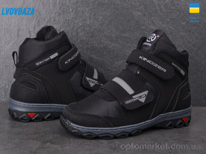 Черевики дитячі Kindzer 2024 чорний Kindzer чорний  оптом от Optomarket