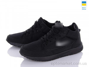 Купить Кросівки чоловічі KMZ201N чорний зіма 2025 Demur чорний