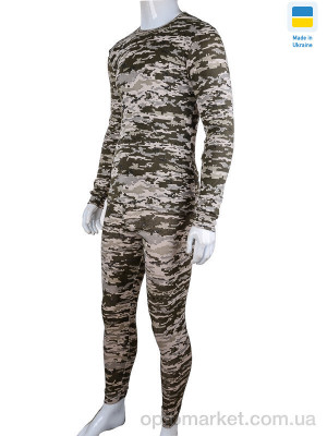 Купить Термобілизна чоловічі Комплект піксель з начісом байка STARK бежевий