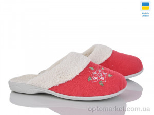 Купить Капці жіночі Кредо 13DP116 вишивка червоний Kredo червоний