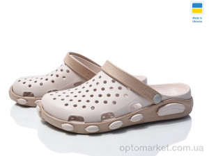 Купить Крокси жіночі Кредо 2091 Сабо жін беж Kredo бежевий
