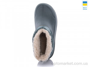 Галоші жіночі Кредо Укр 2032 зелен хутро Kredo зелений оптом от Optomarket