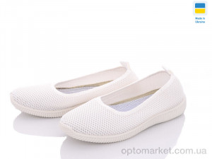 Купить Балетки жіночі Кредо Укр 23-40 сітка біла Kredo білий
