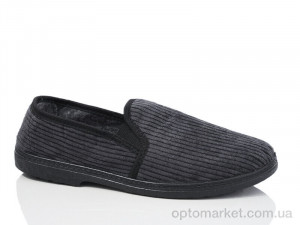 Купить Капці чоловічі Кредо вельвет Kredo сірий