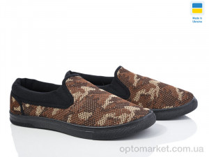 Купить Сліпони чоловічі Крок К222-10 коричневий Krok коричневий