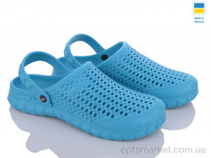 Купить Крокси жіночі Крок С62 бірюза м'який Krok блакитний