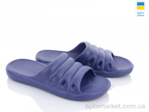 Купить Шльопанці жіночі Крок С78 т.синій мякі Krok синій