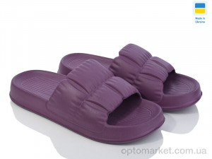 Купить Шльопанці жіночі Крок С95 бордо Krok фіолетовий