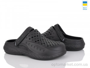 Крокси чоловічі Крок С99 чорний Krok чорний  оптом от Optomarket