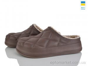 Купить Галоші жіночі Крок сабо 111 шоколад Krok коричневий