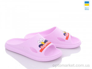 Купить Шльопанці жіночі Крок Укр  С80 бузковий Krok фіолетовий