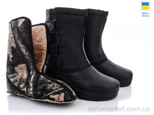 Купить Чоботи з піни чоловічі Крок Украина М14 черный Krok чорний