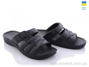Купить Шльопанці чоловічі Крок Украіна С29 Krok чорний