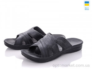 Купить Шльопанці чоловічі Крок Украіна С54 Krok чорний