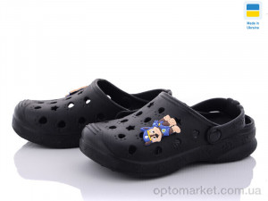 Купить Крокси дитячі Крокс дет.черный Verta чорний