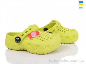 Купить Крокси дитячі Крокси дитячі 10-09 неон Tismel зелений