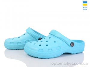Купить Крокси жіночі Крокси жіночі 321-11 блакитний Tismel блакитний