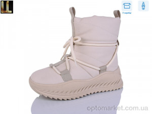 Купить Дутики жіночі L-X902-7 Lilin бежевий