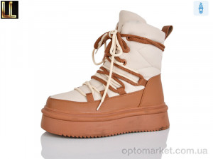 Купить Черевики жіночі L-X906-6 Lilin бежевий