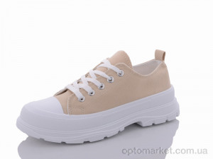 Купить Кросівки жіночі L02-5 YUEMINGZHU бежевий