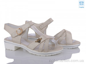 Купить Босоніжки дитячі L0665-2-8 Lilin shoes бежевий