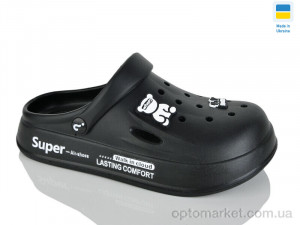 Купить Крокси жіночі L108 чорний Olimp чорний