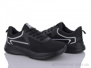 Купить Кросівки унісекс L185-1 LQD чорний