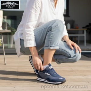 Кросівки жіночі L1885-3C Baas синій  оптом от Optomarket