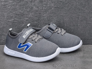 Кросівки дитячі L205-4 Blue Rama сірий  оптом от Optomarket