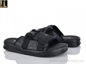 Купить Шльопанці чоловічі L216-1 Lilin чорний