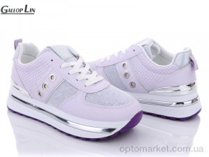 Купить Кросівки жіночі L2 Gallop Lin фіолетовий