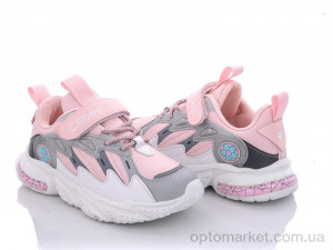 Купить Кроссовки детские L254 pink-grey Clibee розовый