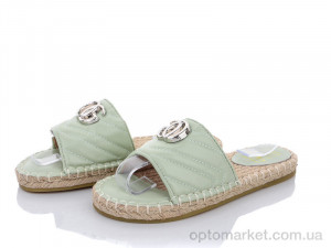 Купить Шльопанці жіночі L304-16 Vika зелений
