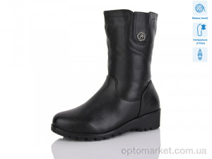 Купить Чоботи жіночі L3201 Коронате чорний