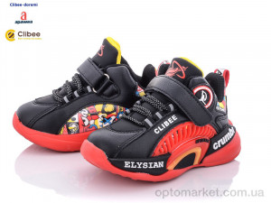 Купить Кросівки дитячі L353 black-red Clibee чорний