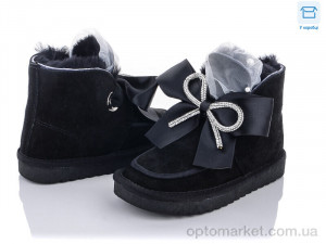 Купить Уги дитячі L5655 чорний бант Калория чорний