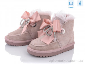 Купить Уги дитячі L5655 рожевий бант Калория рожевий