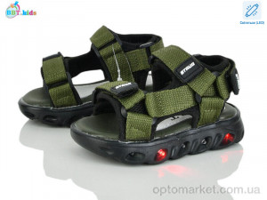 Купить Сандалі дитячі L602-1-10 LED BBT зелений