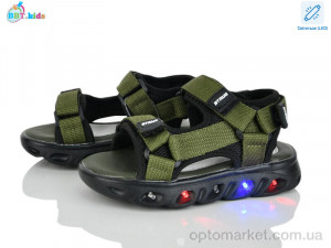 Купить Сандалі дитячі L602-2-10 LED LED BBT зелений