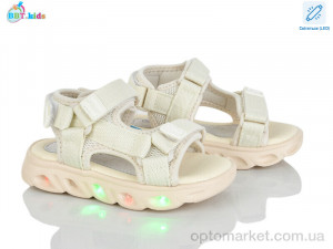 Купить Босоніжки дитячі L602-2-7 LED LED BBT бежевий