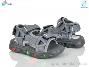 Купить Сандалі дитячі L602-2-9 LED LED BBT сірий