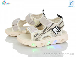 Купить Сандалі дитячі L603-2-5 LED BBT бежевий