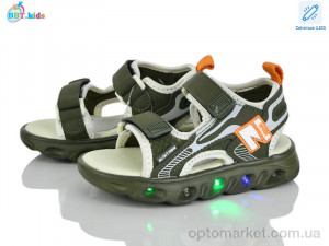 Купить Сандалі дитячі L603-2-8 LED BBT зелений